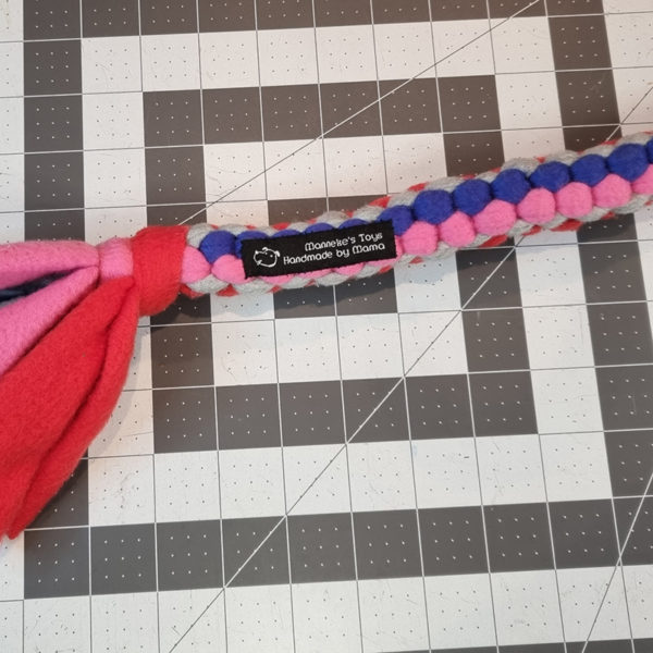 Long Tuggy - Red, Blue, Pink and Grey - Image 3
