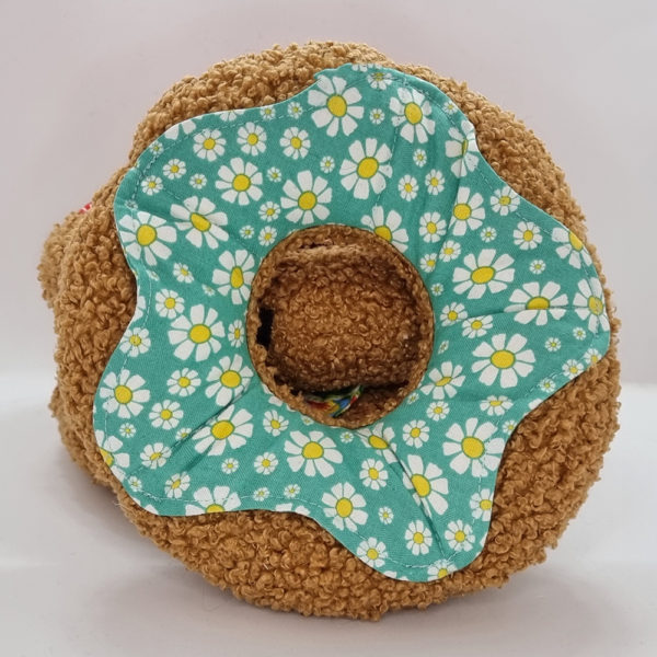 Blue Daisies Donut Puzzle