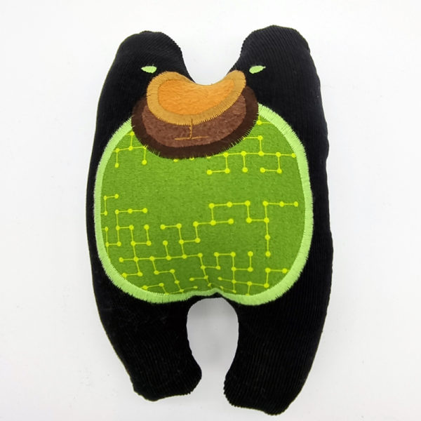 Greenie the Techno Snuggle Bear