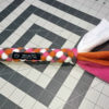 Round Tuggy - Long: Orange, Grey, White and Pink - Image 3