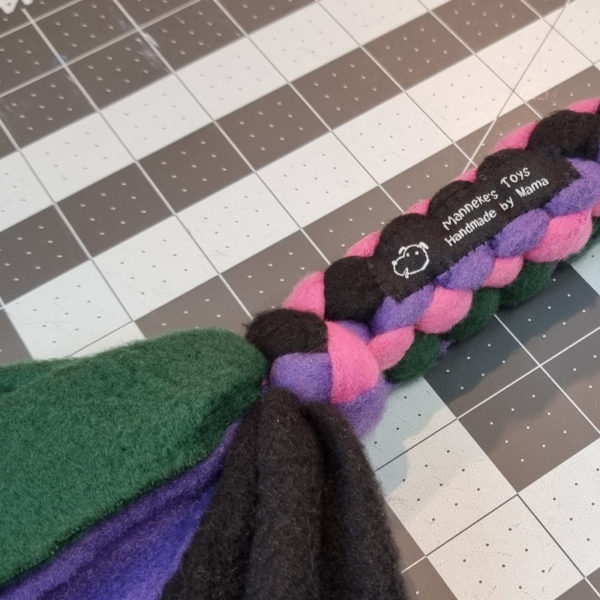 Long Tuggy - Black, Purple, Green and Pink
