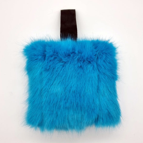 Bright Blue Fluffy Pocket