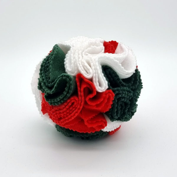 Snuffle Ball - Red, Green and White - Image 2